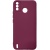 Купить чохол soft silicone case full для tecno spark 6 go (бордовий) онлайн