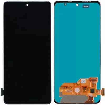 дисплей для samsung a515 galaxy a51 (6.45"- original lcd size) з чорним тачскріном (oled)