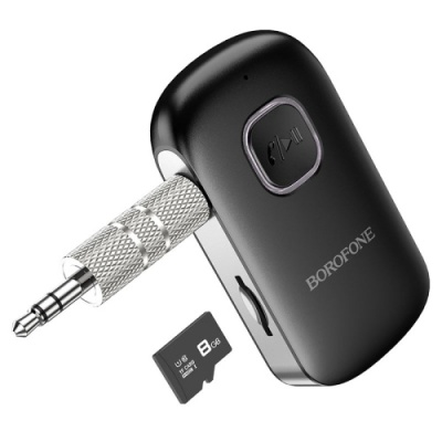 Bluetooth аудіо ресівер Borofone BC42 (Чорний)