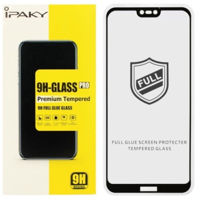 захисне скло ipaky для huawei p20 lite (чорний) 