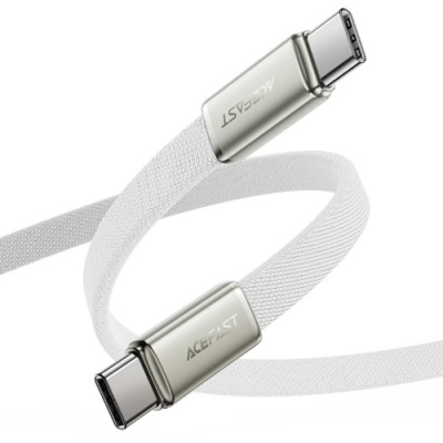 кабель acefast c24-03 type-c - type-c (1.2м) 60w (білий) 