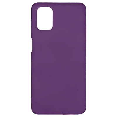 Купить силіконовий чохол soft silicone case для xiaomi redmi note 10/note 10s/poco m5s - purple онлайн