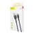 кабель baseus cafule usb - type-c 3.0a/1m (catklf-bg1) (black-grey) 
