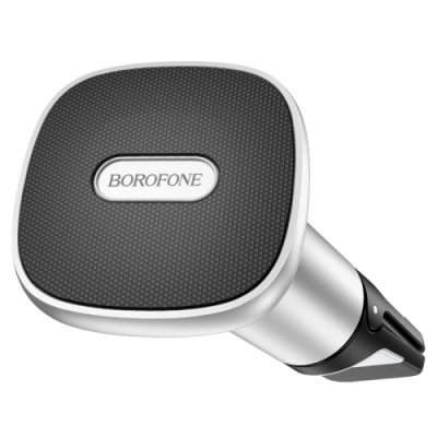 Автотримач Borofone BH44 Smart air outlet (Чорно-Сталевий)