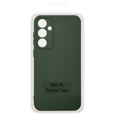 Купить чохол soft silicone case full для samsung s711 galaxy s23 fe (dark green) онлайн