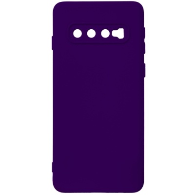 Купить чохол soft silicone case full для samsung g973 galaxy s10 (purple) онлайн