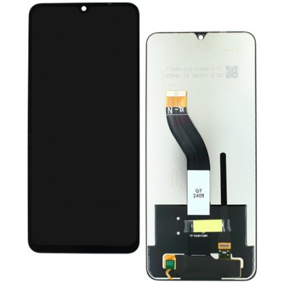 дисплей для xiaomi redmi 14c, poco c75 з чорним тачскріном, service pack