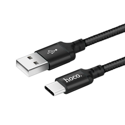 кабель hoco x14 times speed usb - type-c 3.0a/2m (чорний) 