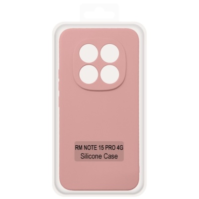 Купить чохол soft silicone case full для xiaomi redmi note 15 pro 4g (163.22/76.29/7.96) (рожевий) онлайн