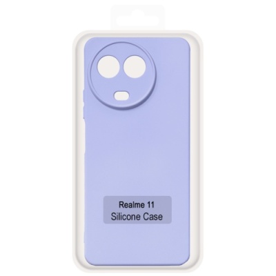 Купить чохол soft silicone case full для realme 11 5g (lilac) онлайн