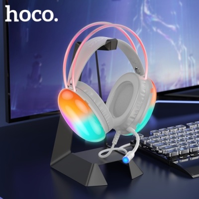 навушники для комп'ютера hoco w109 pc (білий) 