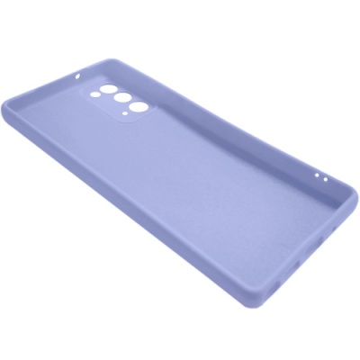 Купить чохол soft silicone case full для samsung n980 galaxy note 20 (lilac) онлайн