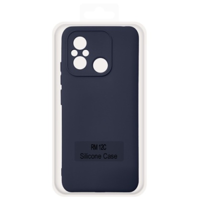 Купить чохол soft silicone case full для xiaomi redmi 12c (dark blue) онлайн