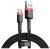 кабель baseus cafule usb - type-c 2.0a/3m (catklf-u) (black-red) 