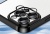 Купить чохол tpu metallic full camera with magsafe для apple iphone 16 pro (black) онлайн