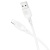 Кабель Borofone BX113 Silicone USB - Lightning 2.4A/1m (Бiлий) кабель borofone bx113 silicone usb - lightning 2.4a/1m (бiлий)