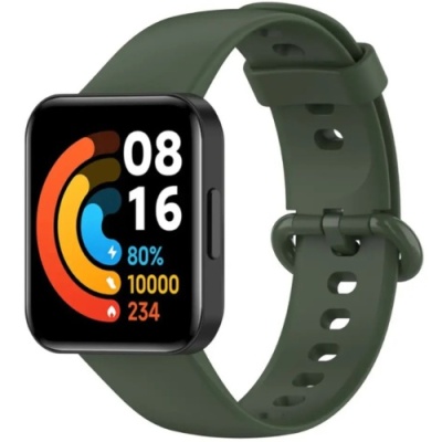 ремінець для xiaomi redmi watch 2 lite / watch 2 (хакі) 