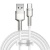 кабель baseus cafule metal usb - type-c 66w/2m (cakf000202) (white) 
