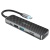 usb hub hoco hb24 easy display type-c multi-f adapter (hdmi+usb3.0+usb2.0+sd+tf+pd) metal gray 