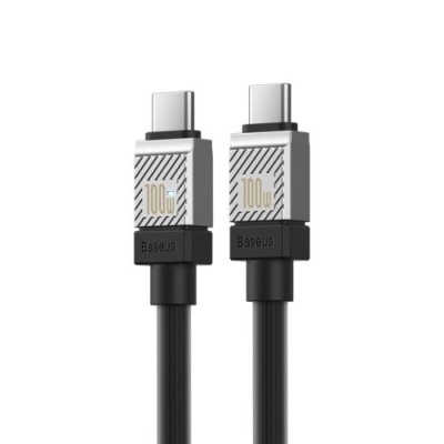 кабель baseus coolplay series (pd) type-c - type-c 100w/1m (cakw000201) (black) 
