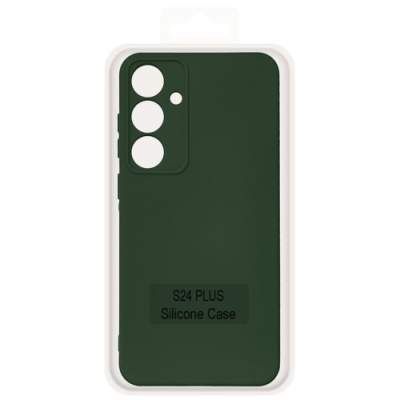 Купить чохол soft silicone case full для samsung s926 galaxy s24 plus (dark green) онлайн