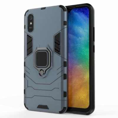 Купить чохол-накладка armor magnet для xiaomi redmi 9a - blue онлайн