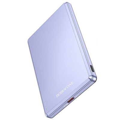 додаткова батарея power bank borofone bj50 with magsafe 15w+pd20w 5000 mah (фіолетовий) 