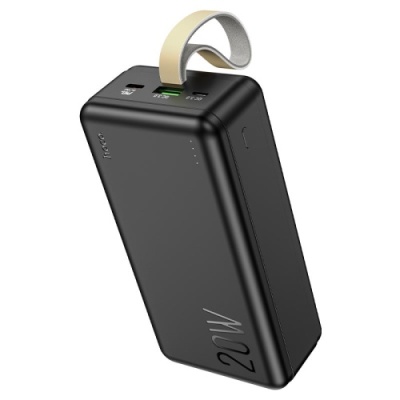 додаткова батарея power bank hoco j87b pd20w+qc3.0 30000 mah (чорний) 