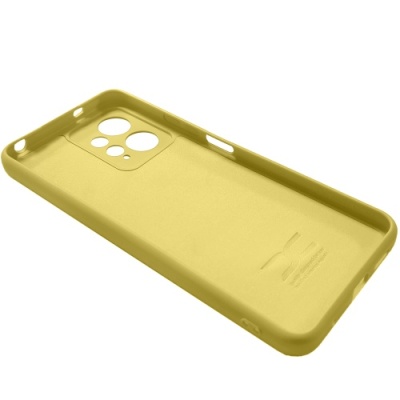 Купить силіконовий чохол soft silicone case для xiaomi redmi note 12 4g (лимонний) онлайн