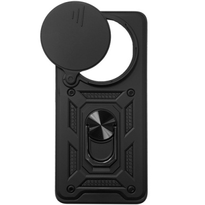 Купить чохол-накладка armor magnet camshield для xiaomi redmi note 14 pro 5g/poco x7 5g - black онлайн