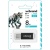usb флеш-накопичувач wibrand 8gb cougar (чорний) 