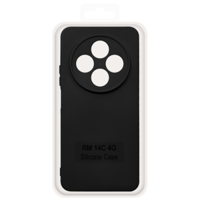 Купить чохол soft silicone case full для xiaomi redmi 14c/poco c75/redmi a4/17c (black) онлайн