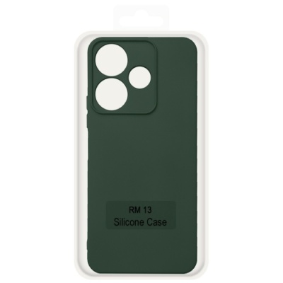 Купить чохол soft silicone case full для xiaomi redmi 13 4g/poco m6 4g (dark green) онлайн