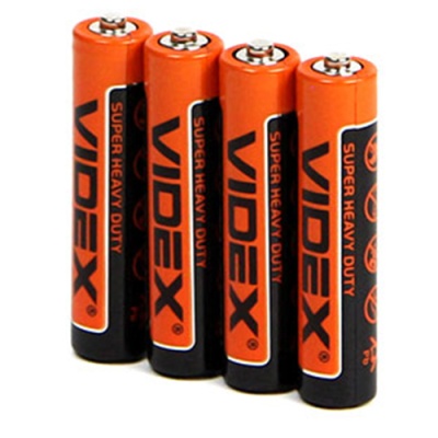 батарейка videx r3 aaa (4шт) 