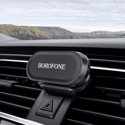 Автотримач Borofone BH29 Graceful magnetic (Чорний)