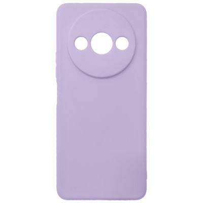 Купить силіконовий чохол soft tpu armor для xiaomi redmi a3/poco c61 - light violet онлайн