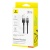 кабель baseus discolor series fast charging usb - lightning 2.4a (p10374900111-00) (1m) (black) 