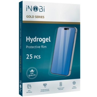 гідро-гель плівка inobi gold edition (korean) hd glossy pg-011/ глянцева (25 штук) (180*120мм)