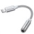 перехідник baseus lightning(male) - 3.5mm(female) headphone jack adapter (call03-02) (білий) 