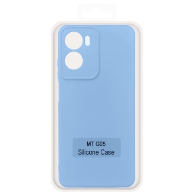 Купить чохол soft silicone case full для motorola g05/e15 (linen blue/lilac) онлайн