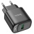 Мережевий Зарядний Пристрій Hoco C140A 1USB/18W/QC3.0 (Чорний) мережевий зарядний пристрій hoco c140a 1usb/18w/qc3.0 (чорний)