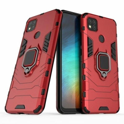 Купить чохол-накладка armor magnet для xiaomi redmi 9c/10a - red онлайн