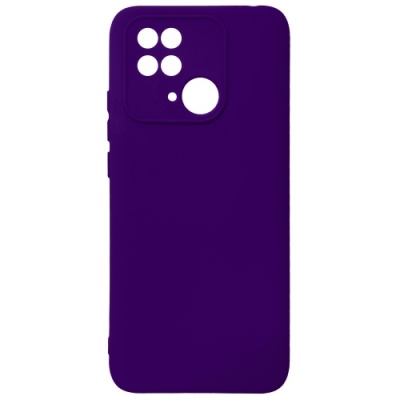 Купить чохол soft silicone case full для xiaomi redmi 10c (purple) онлайн