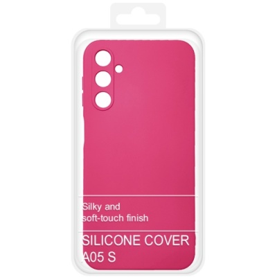 Купить силіконовий чохол soft silicone case для samsung a057 galaxy a05s (малиновий) онлайн