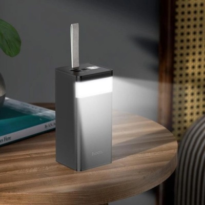 додаткова батарея power bank hoco j86a powermaster pd20w+qc3.0 22.5w 50000 mah (чорний) 