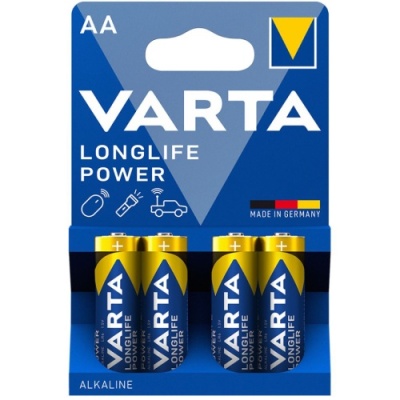 батарейка varta longlife power lr6 aa 4906 bl (4шт) 