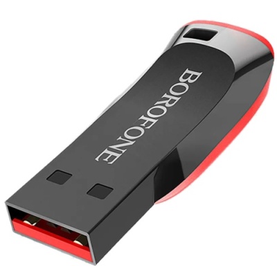 usb флеш-накопичувач borofone bud2 32gb (чорний) 