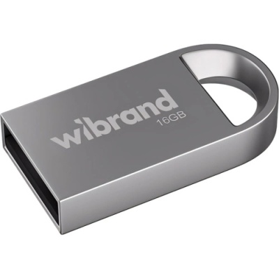 usb флеш-накопичувач wibrand 16gb lynx (срібло) 