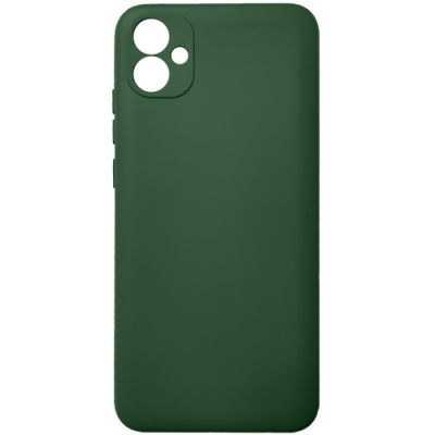 Купить силіконовий чохол soft silicone case для samsung a042 galaxy a04e (темно-зелений) онлайн