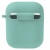 Купить чохол silicone case with fibra для навушників airpods 1/2 (marine green) онлайн